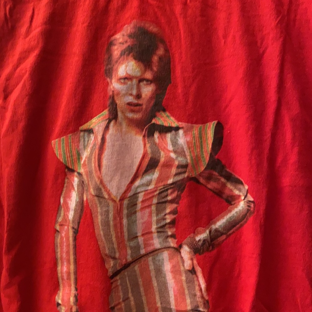 Zara Ziggy Stardust / David Bowie Tee - Picture 3 of 5